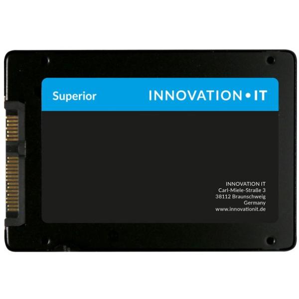 InnovationIT Superior 256GB SSD – 2,5 Zoll SATA III 550 MB/s Lesen 500 MB/s Schreiben